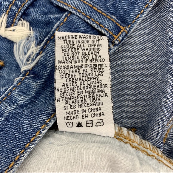 Buckle | Twelve by On Twelfth Denim Frayed Skirt - Picture 7 of 7